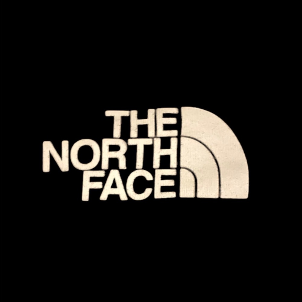 The North Face Long Sleeve Tee T-Shirt Size M Medium White logo Arm %100 Cotton - Picture 5 of 5